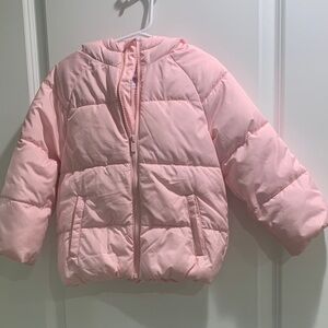 Pink Kids Puffer Jacket